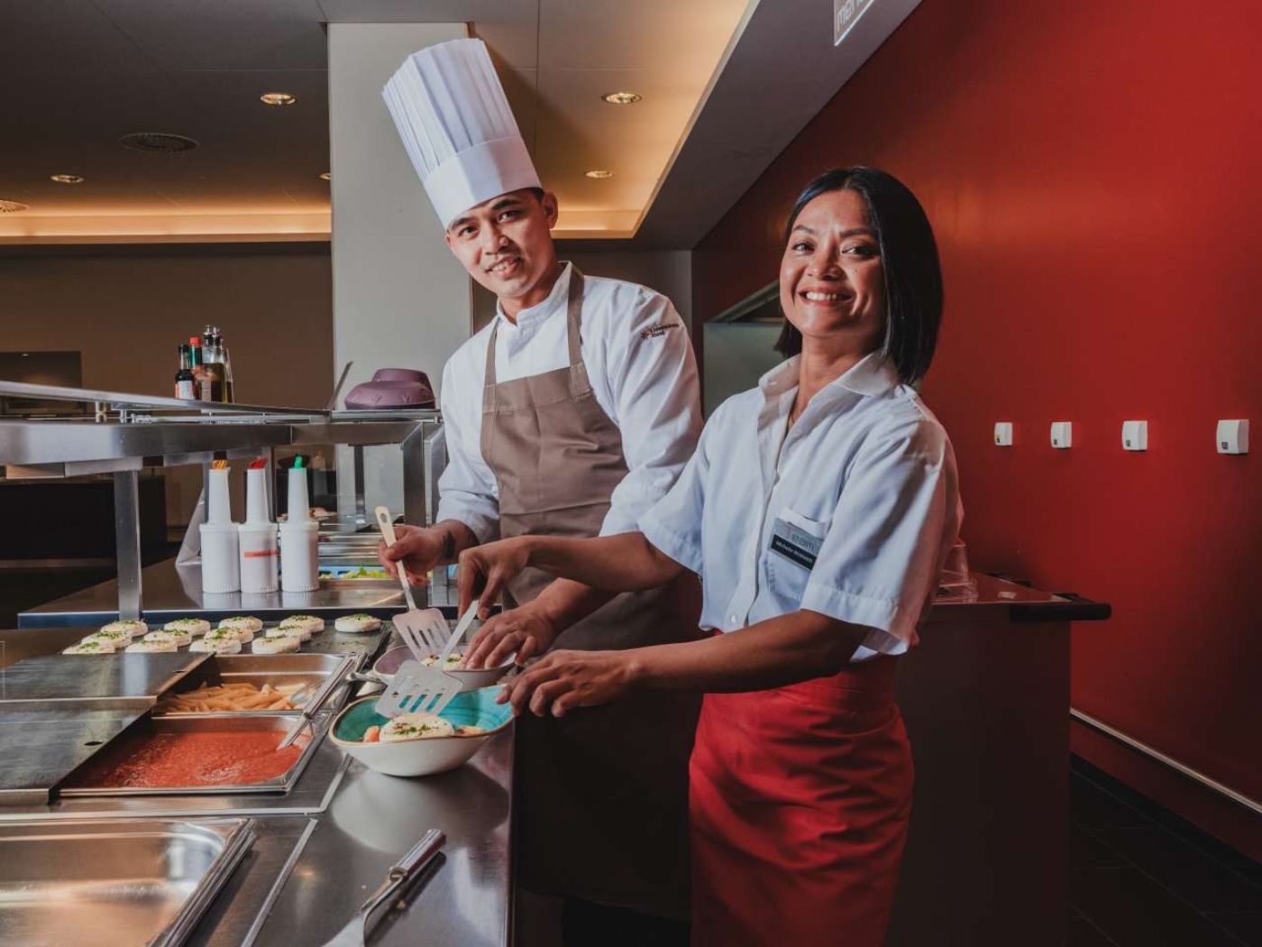 Ausgezeichnete Spitzenküche