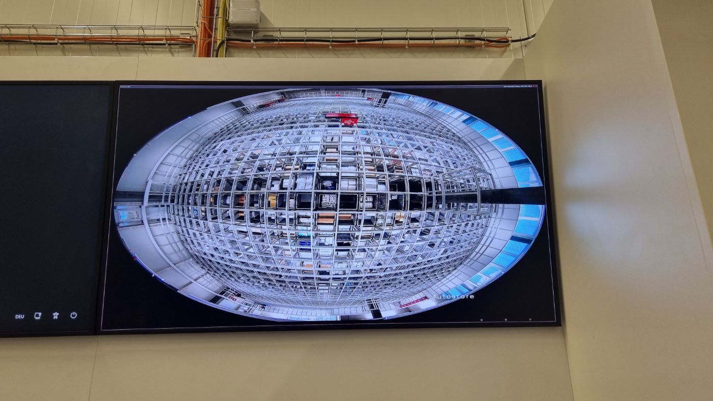 Den AutoStore mit der Livecam im Überblick.