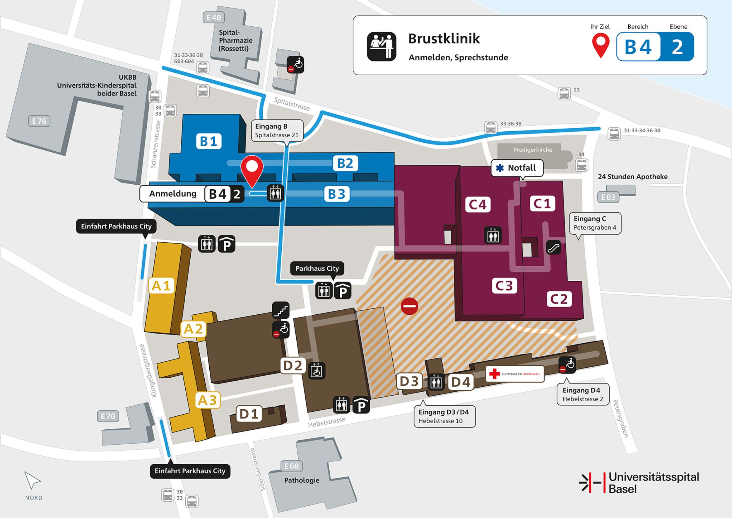 Neuer Standort Brustklinik