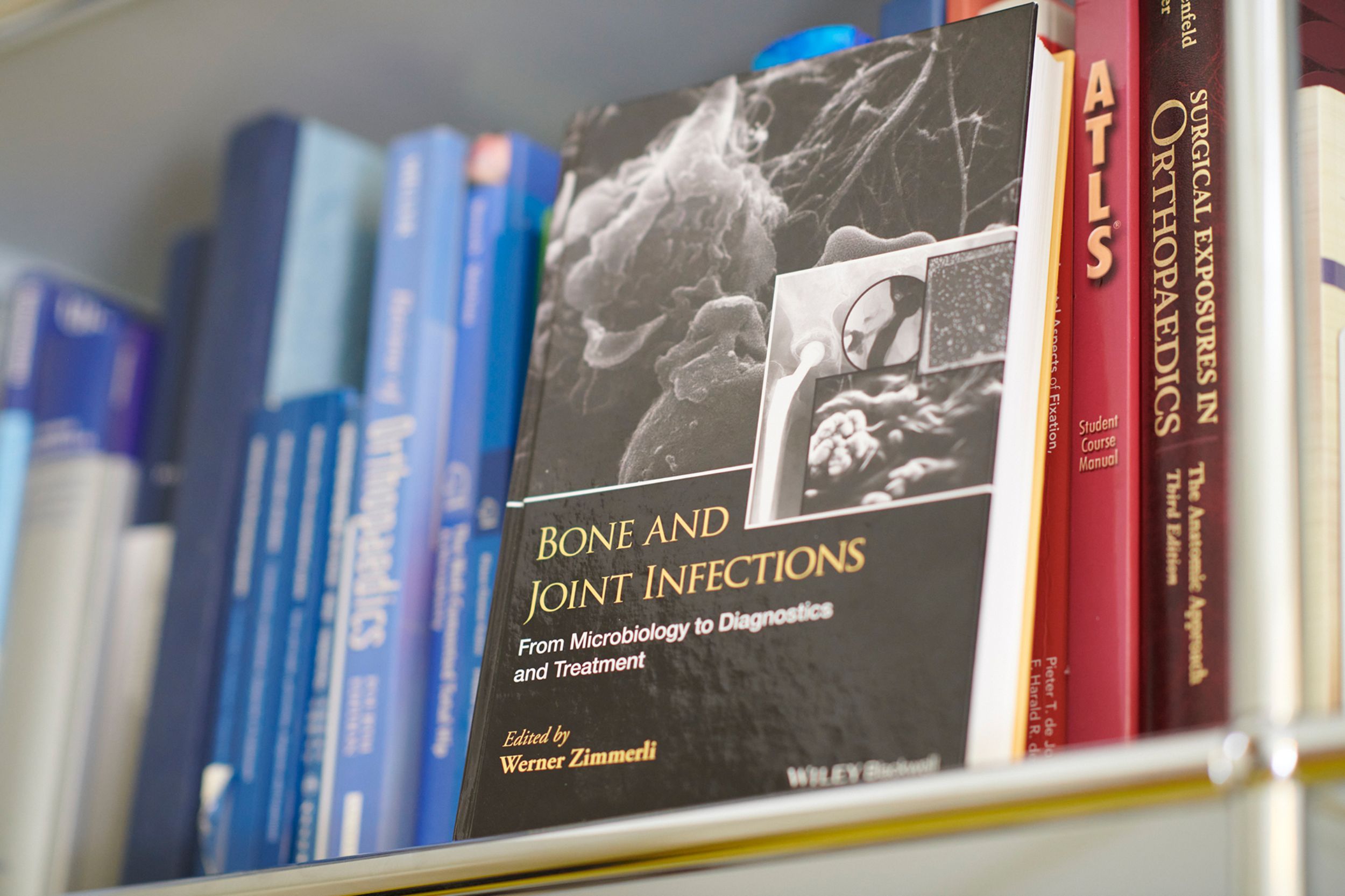 Nahaufnahme von Fachbüchern 