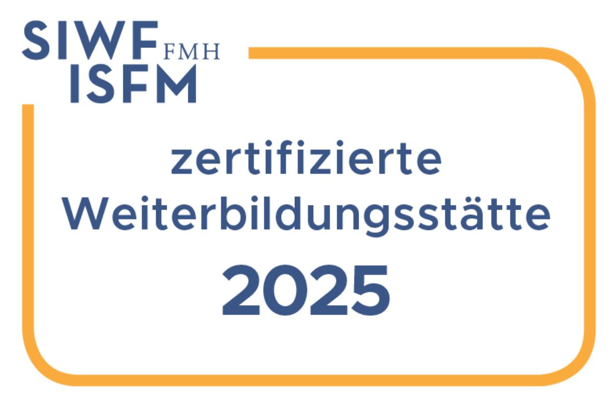 Bild Zertifikat zertifizierte Weiterbildungsstätte