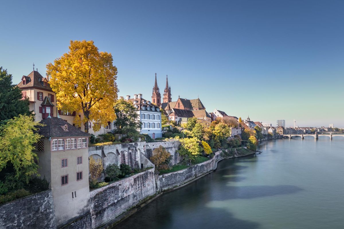 Altstadt Grossbasel Rhein