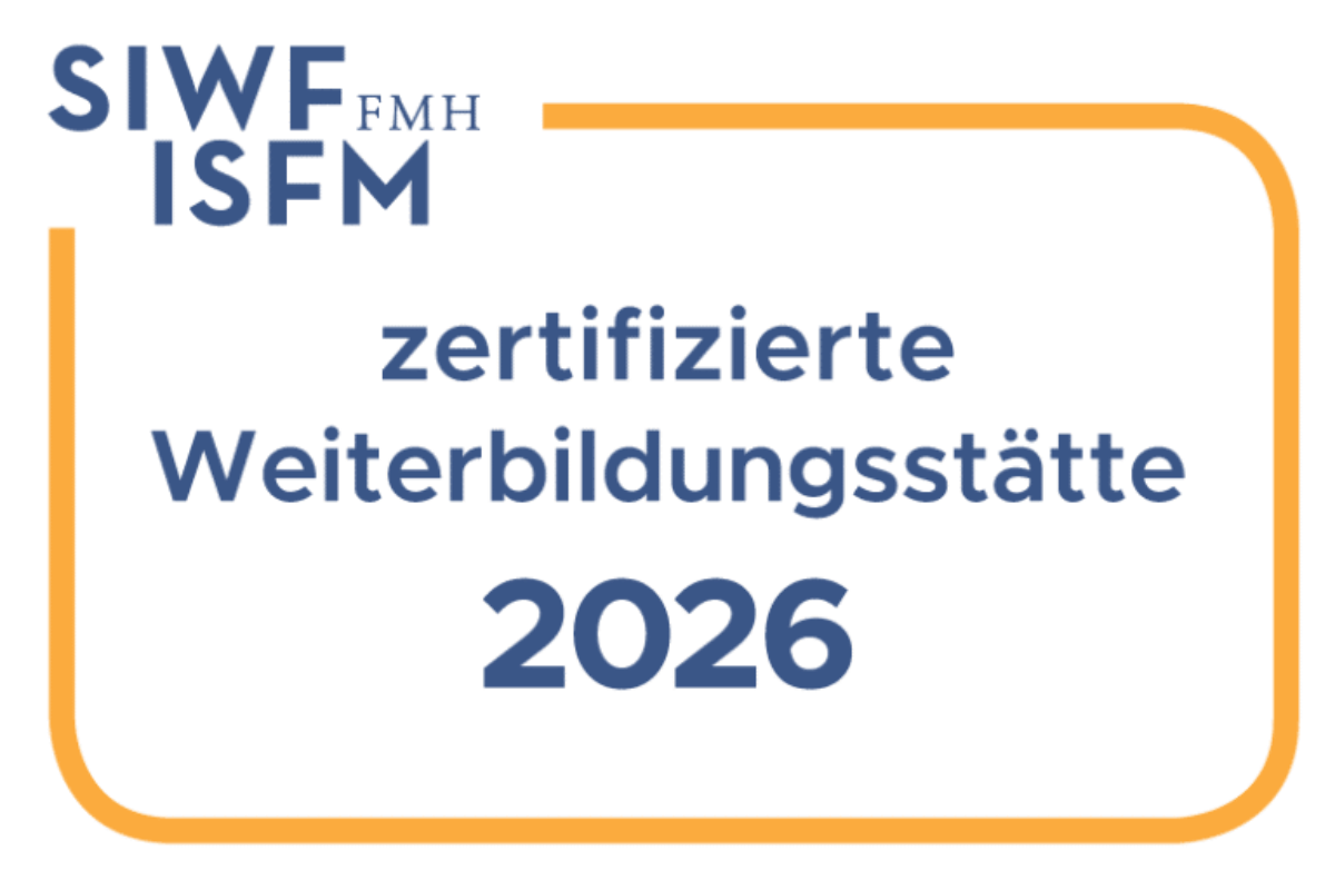 Logo Label für zertifizierte Weiterbildungsstätte 2023