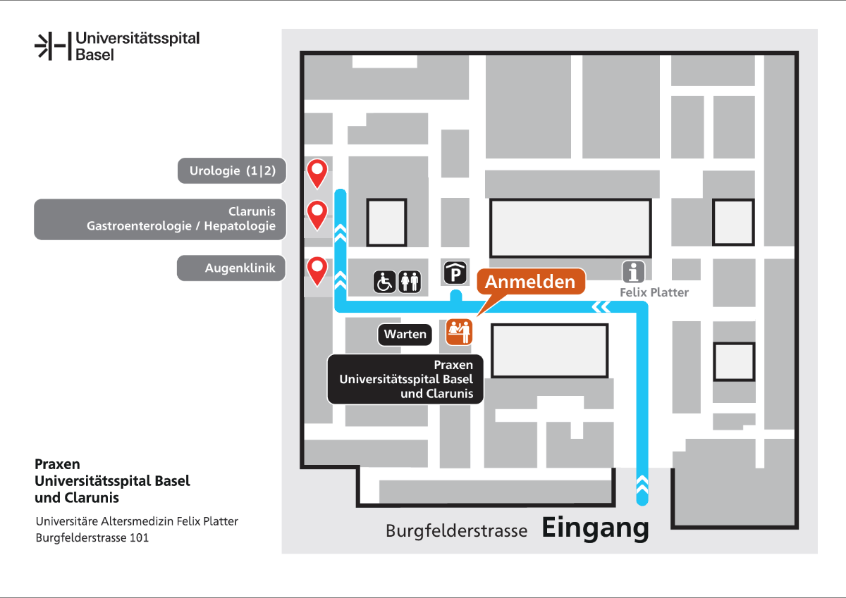 Wegbeschreibung UAFP