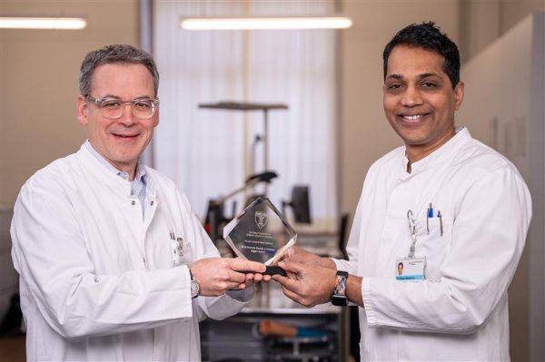 Internationale Auszeichnung für KI-Forschung der MKG-Klinik am Universitätsspital Basel