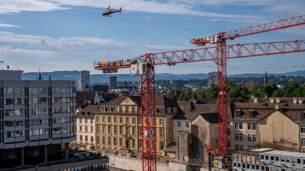 Helikopterlandeplatz erfolgreich auf den Hochbau vorbereitet!